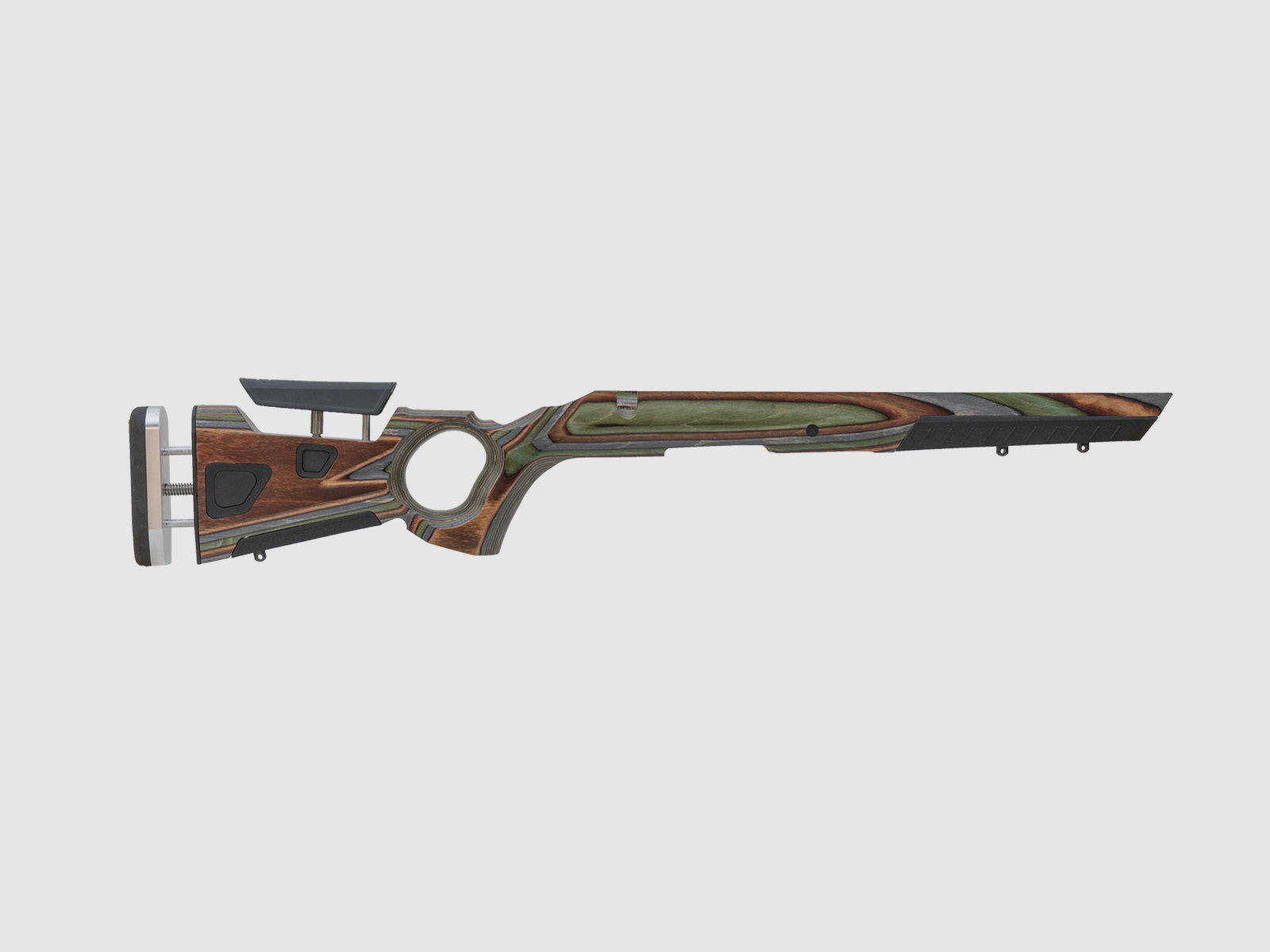 Schaft AT-ONE Daumenloch CZ 600 Alpha Action Medium Camo Forest