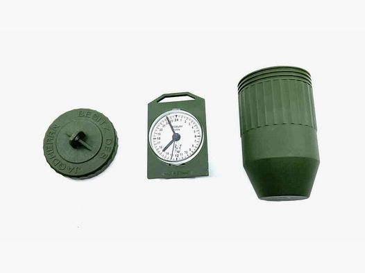 Wild clock with battery