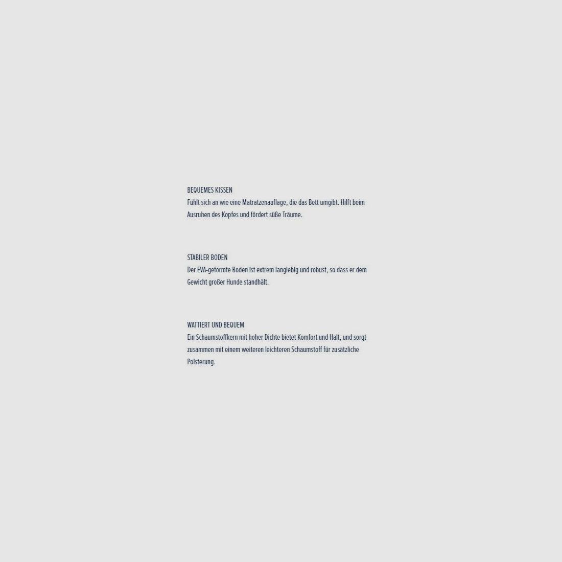 Yeti Hundebett Trailhead Grau