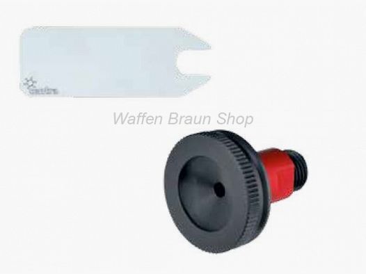 Schijf Vaste diopterplaat met klemelement