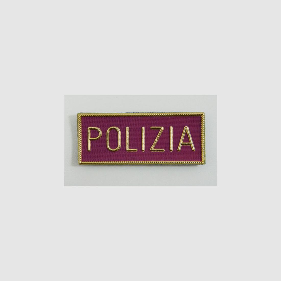 PLUMA PLÁSTICA "POLICÍA" CON VELCRO