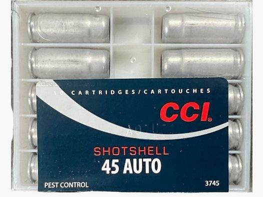 Cartouches CCI .45 ACP Schrot