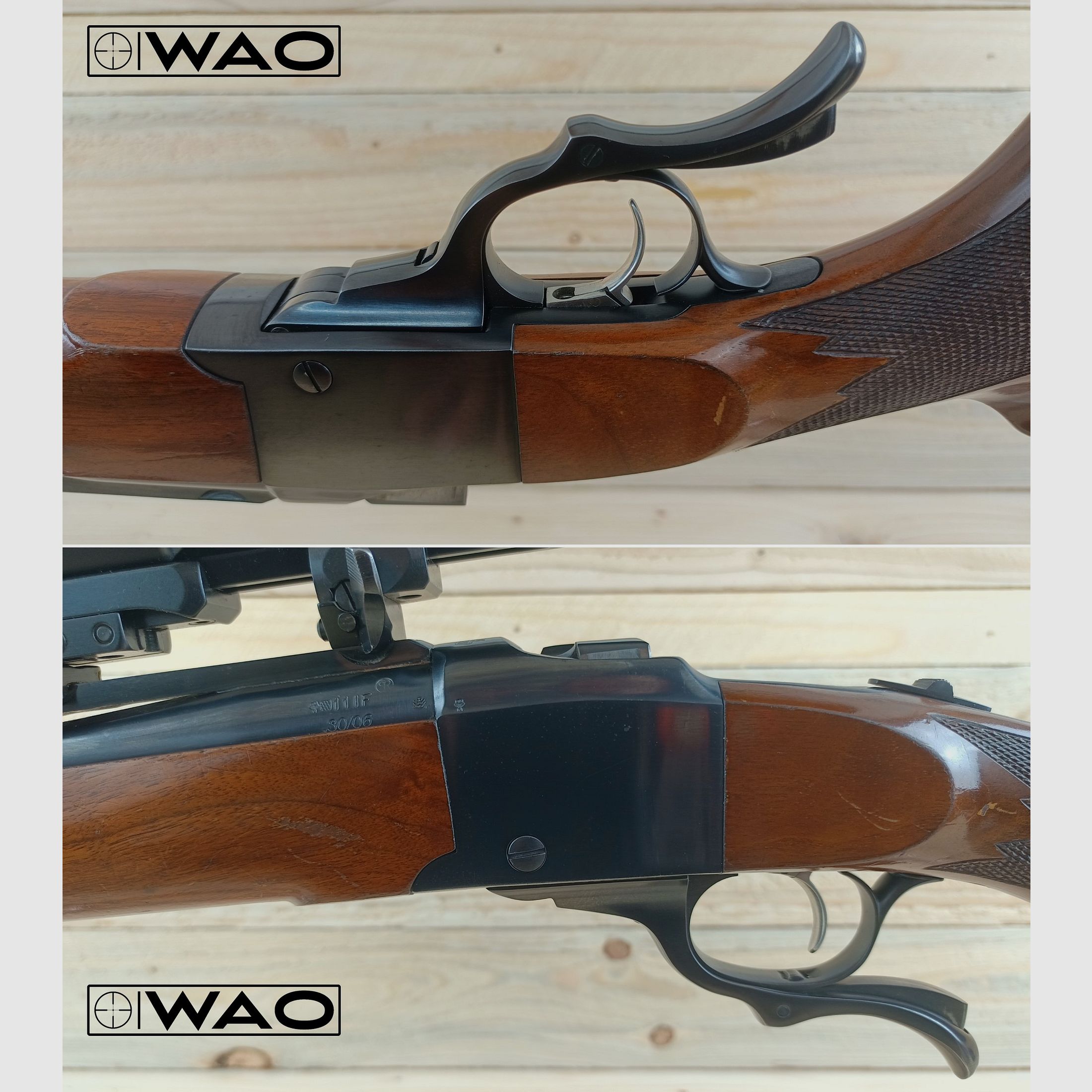 Ruger Blockbüchse Mod. No.1, Stutzen, Kal. .30-06 *mit Zeiss Diavari*