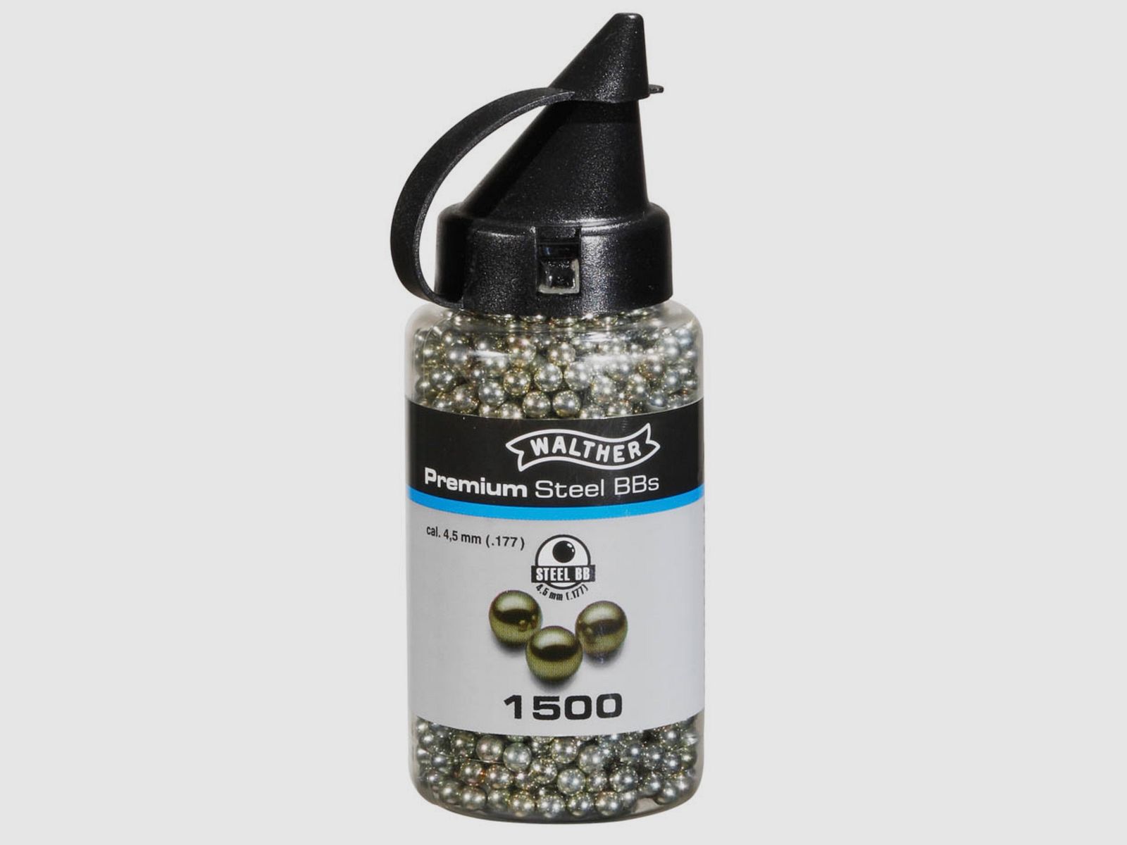Umarex 4.1668-1 Premium acier BBs Diabolo 4,5 mm .177 1500 coups bouteille