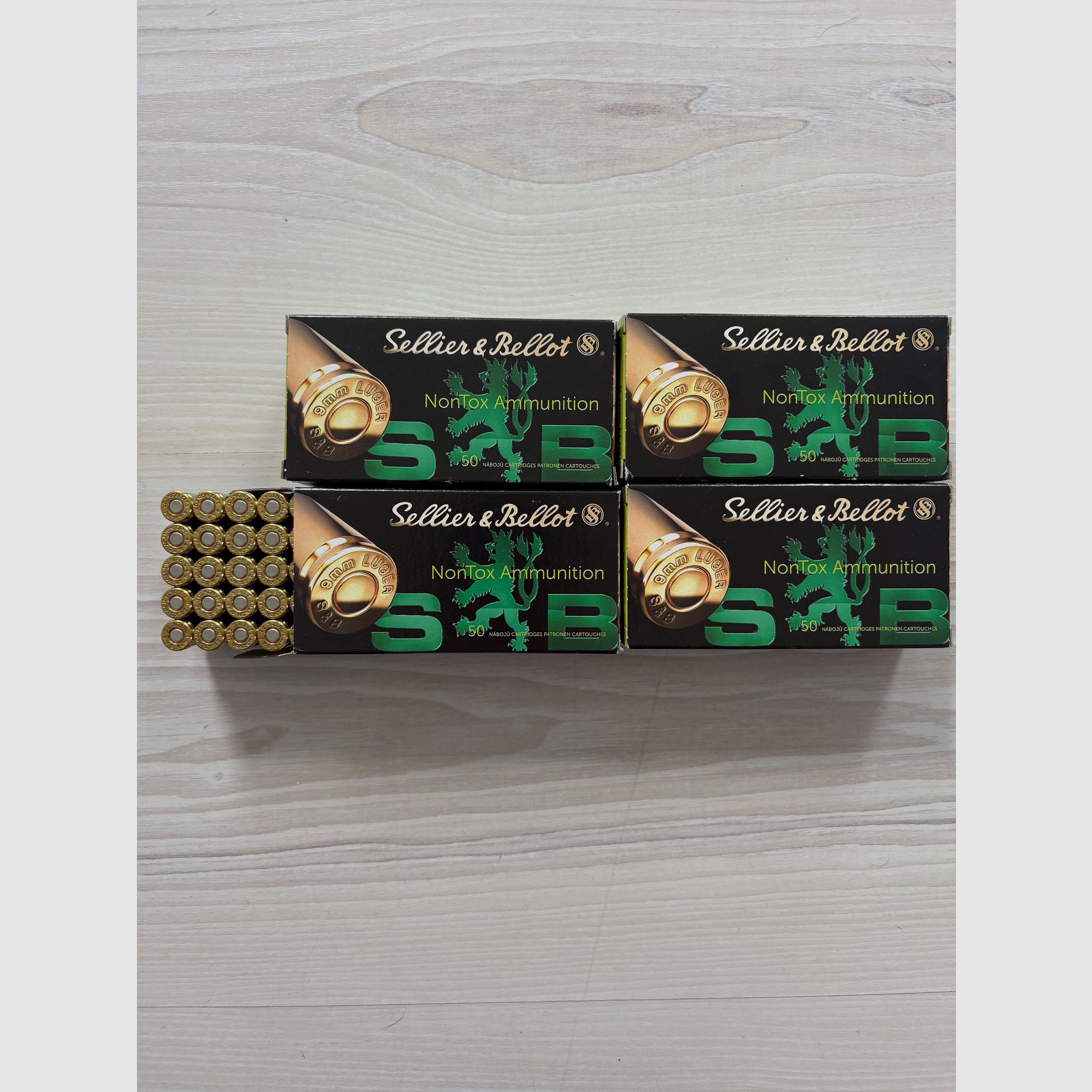9mm Luger/Para S&B Nontox 115gr
