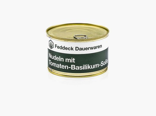 Feddeck Dauerwaren Nudeln mit Tomaten-Basilikum-Soße (400 g)