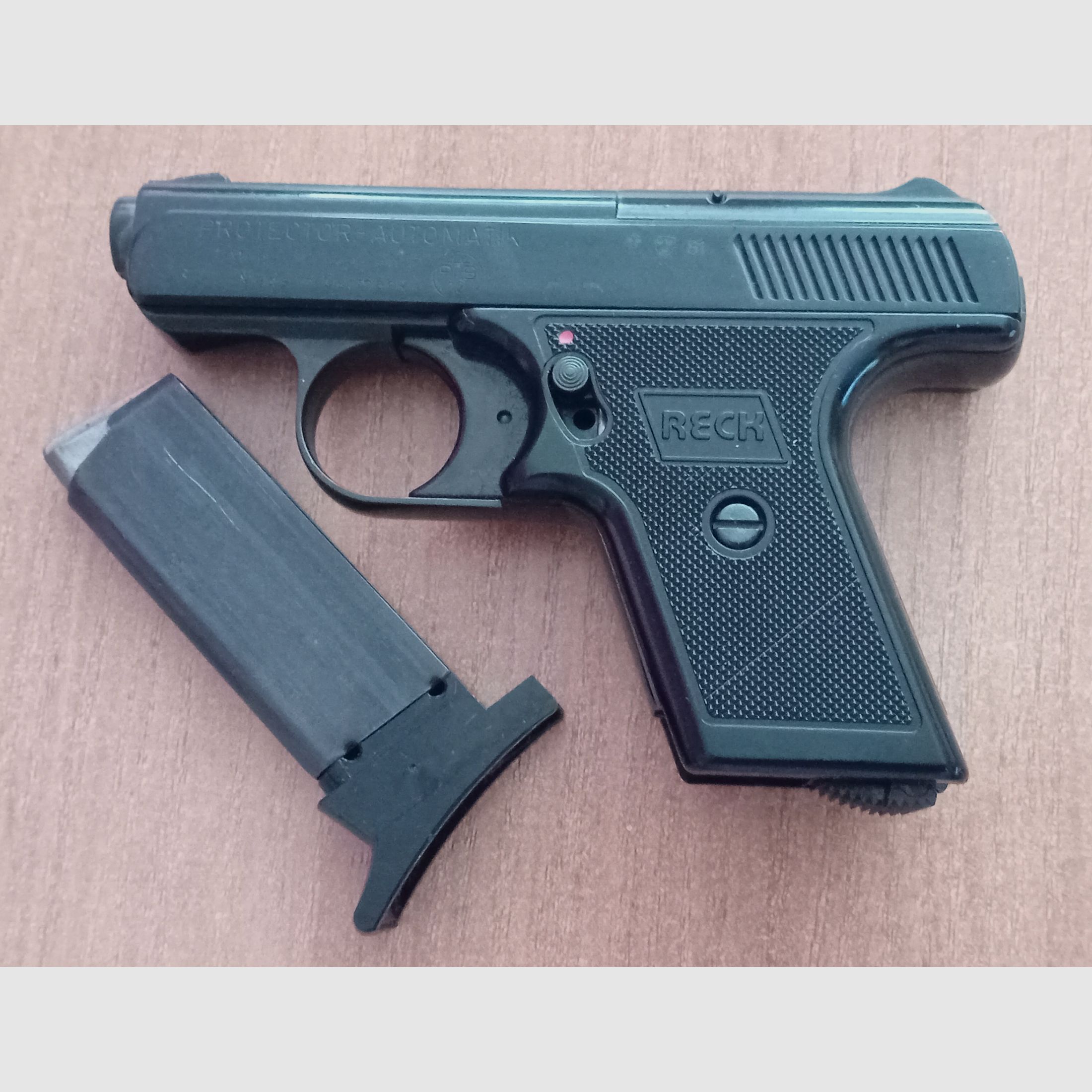 Reck Protector G5 in cal. 8 mm blank/ First PTB 12 with packaging!