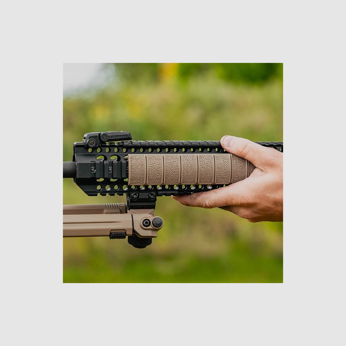 MAGPUL XT RAIL COVER PICATINNY POLYMER 6,25″ FÜR AR-15 FDE, Bild 2 von 2