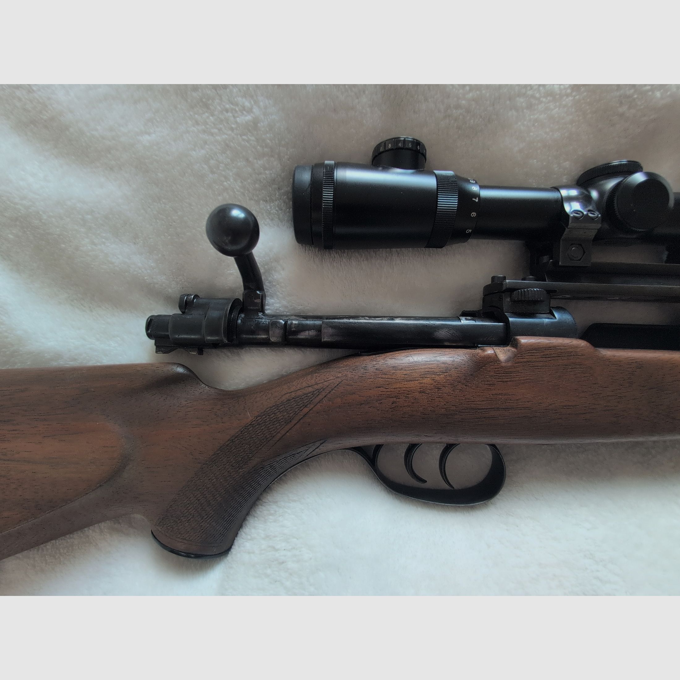 Jagdrepetierer mit K 98 System, Linksschaft, 9,3 x 62