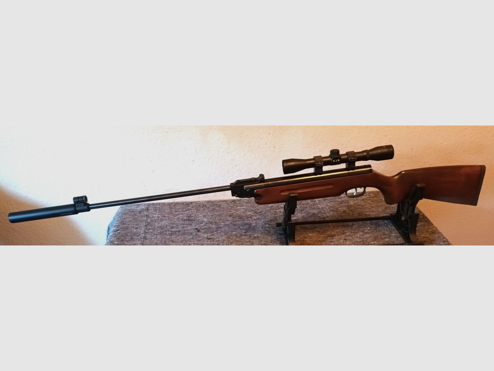 weihrauch hw35 mit schalldämpfer
