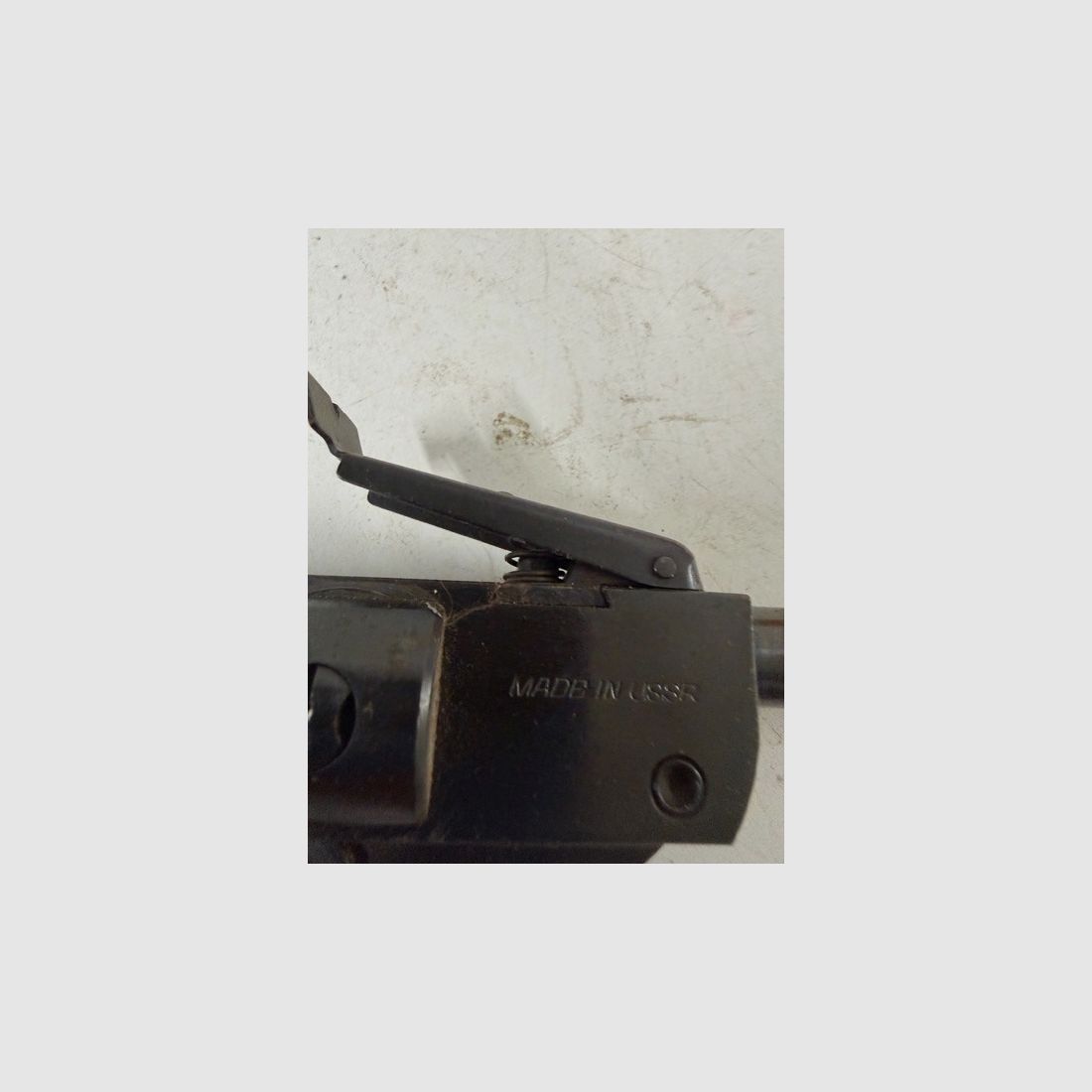 Rifle de aire checo Cal. 1,77 4,5 mm.