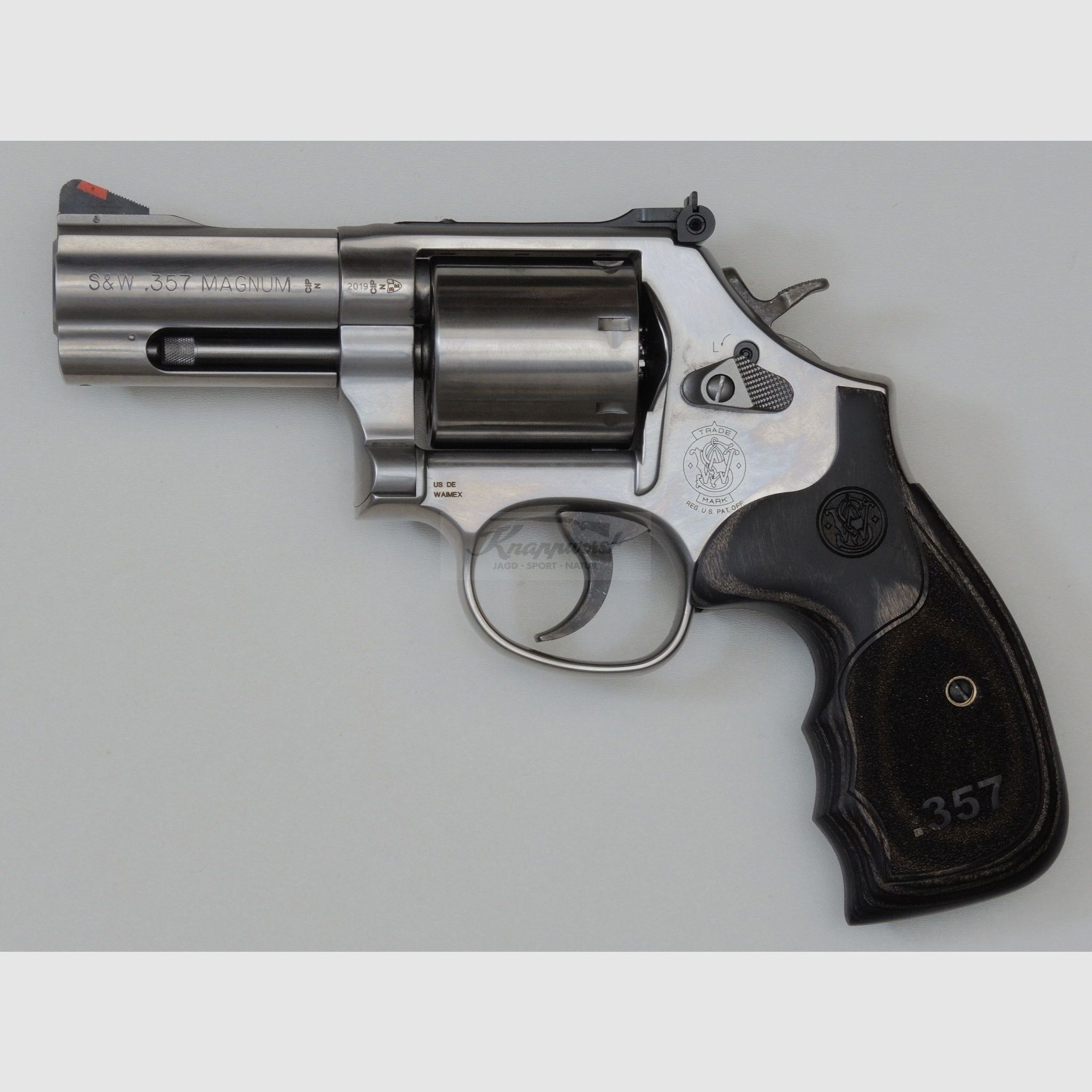 S&W 686 Plus 3-5-7 sin estrangulación 357Mag 7 disparos