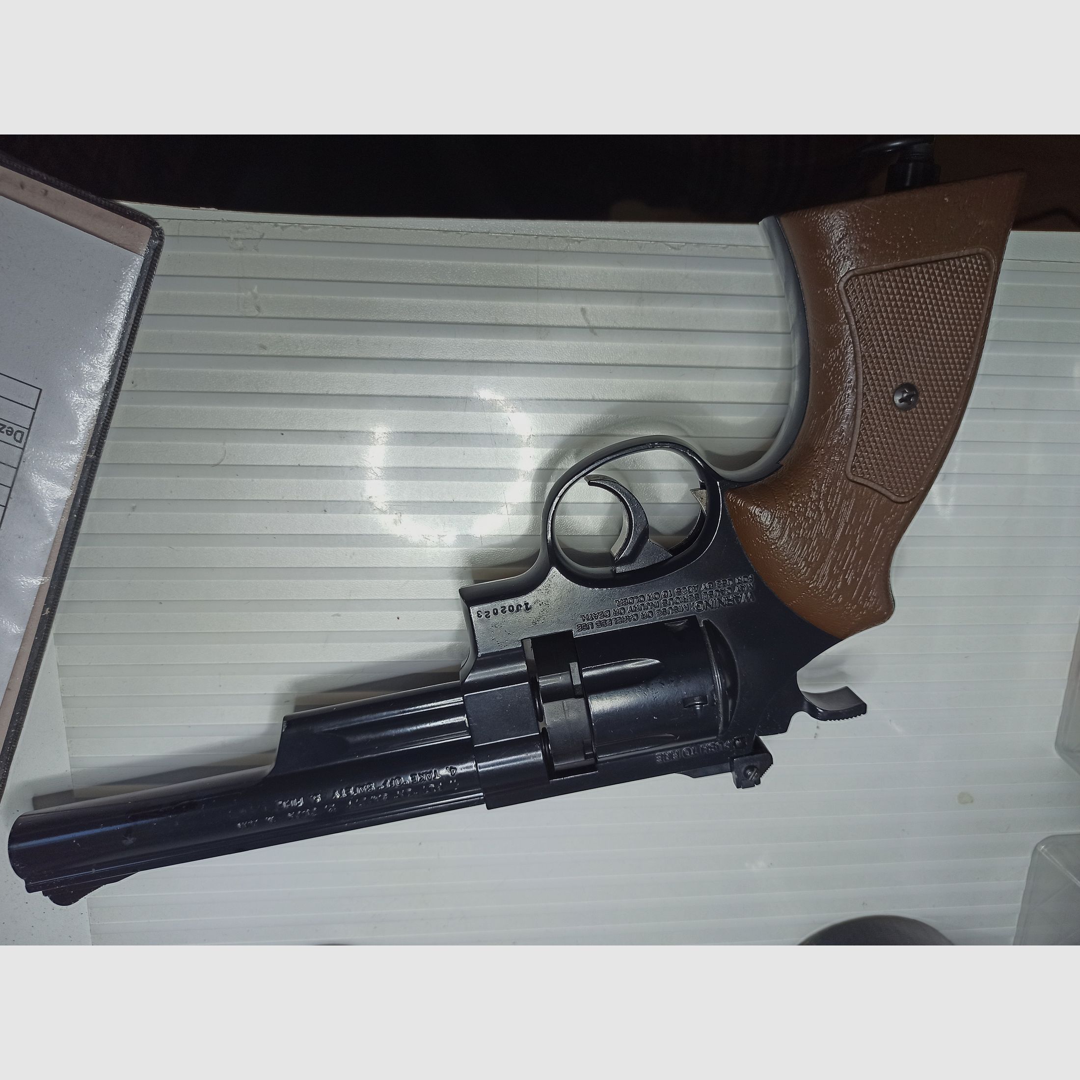 Vintage:  CO2 Revolver "Daisy" Powerline 44 Diabolo 4,5 