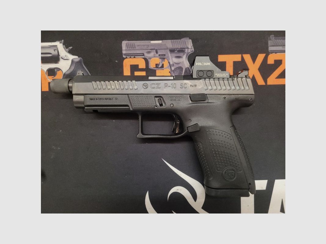 CZ P10-SC 9mm + HOLOSUN gebraucht, Bild 4 von 6