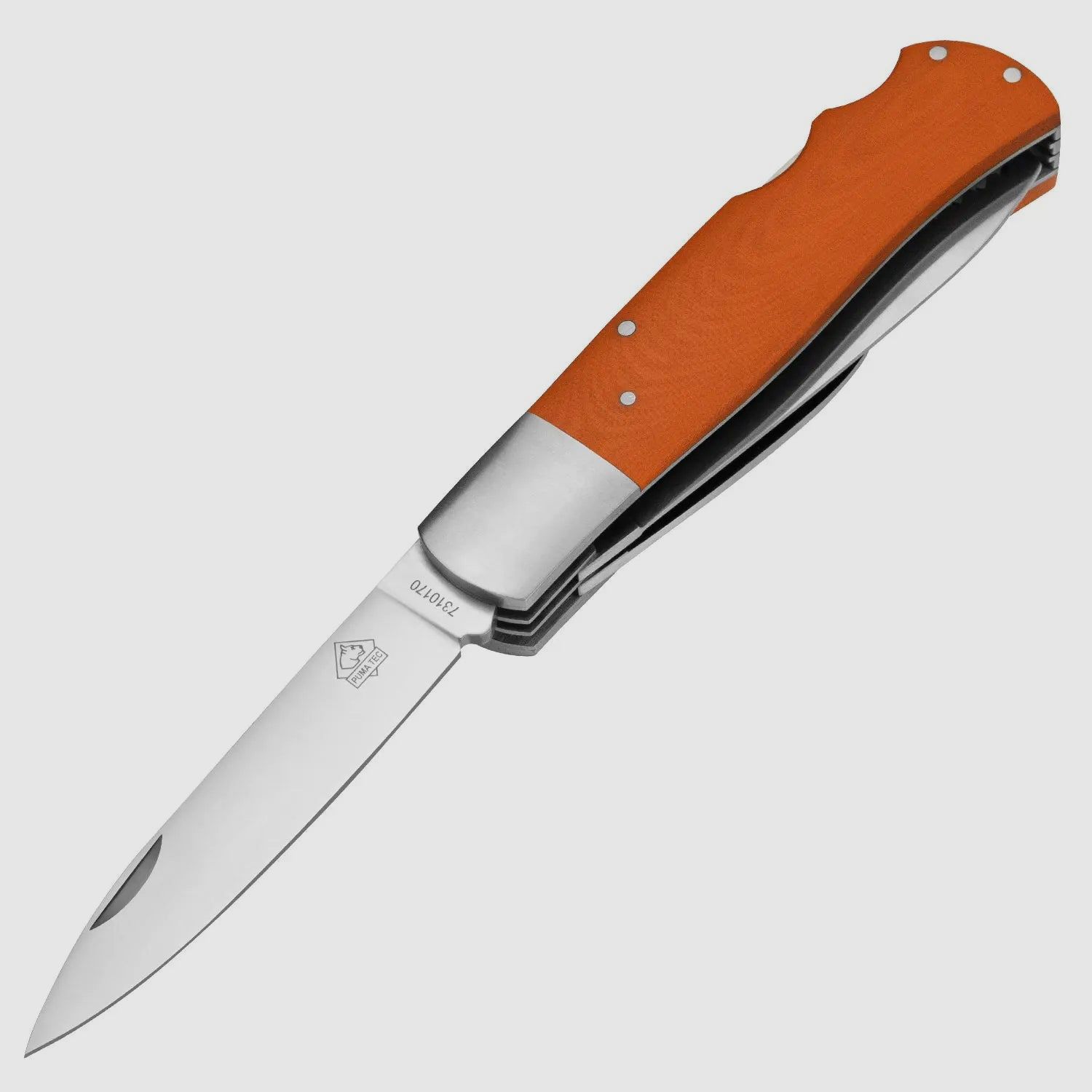 PUMA TEC hunting pocket knife G10 orange