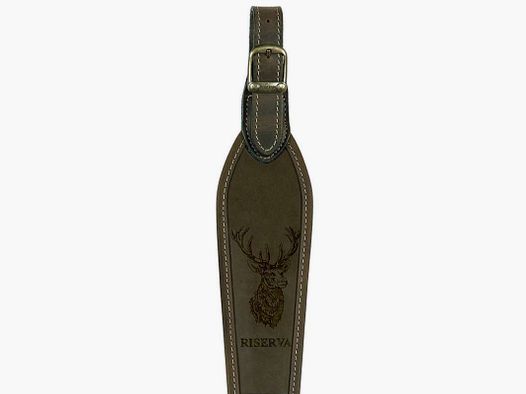 Gewehrriemen Neppern Leder Hirsch