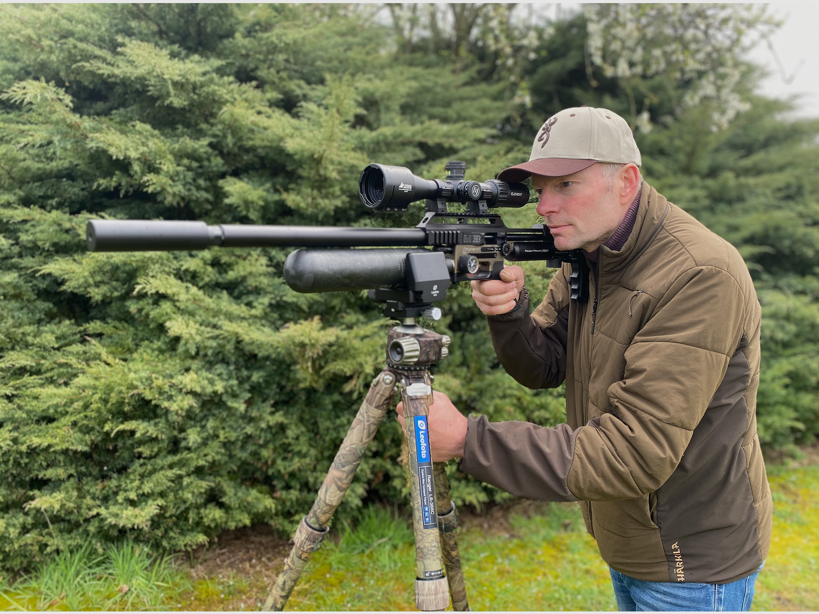 Leofoto Ranger Carbon Statief camo (incl balhoofd), billede 7 af 8