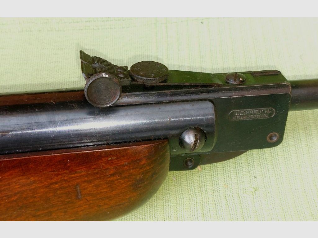 Luftdruckgewehr Weihrauch HW35 mit Zielfernrohr