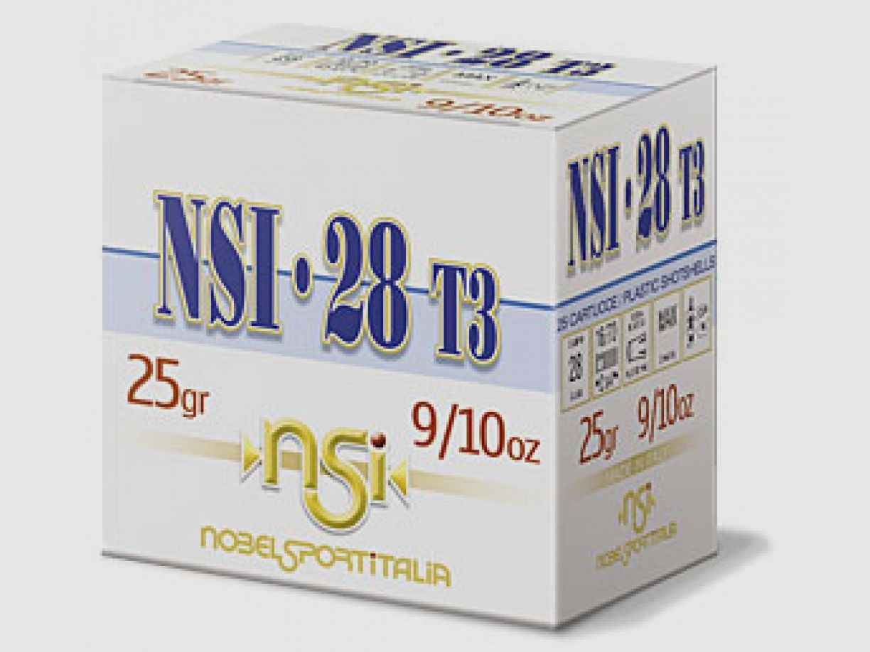 NOBEL Patronen NSI-28 T3 Kal.28 gr.28 pb.6