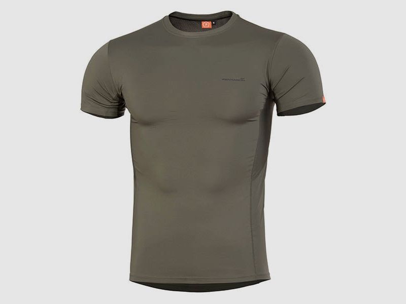 T-Shirt APOLLO TAC-FRESH, Olive, Bild 1 von 2