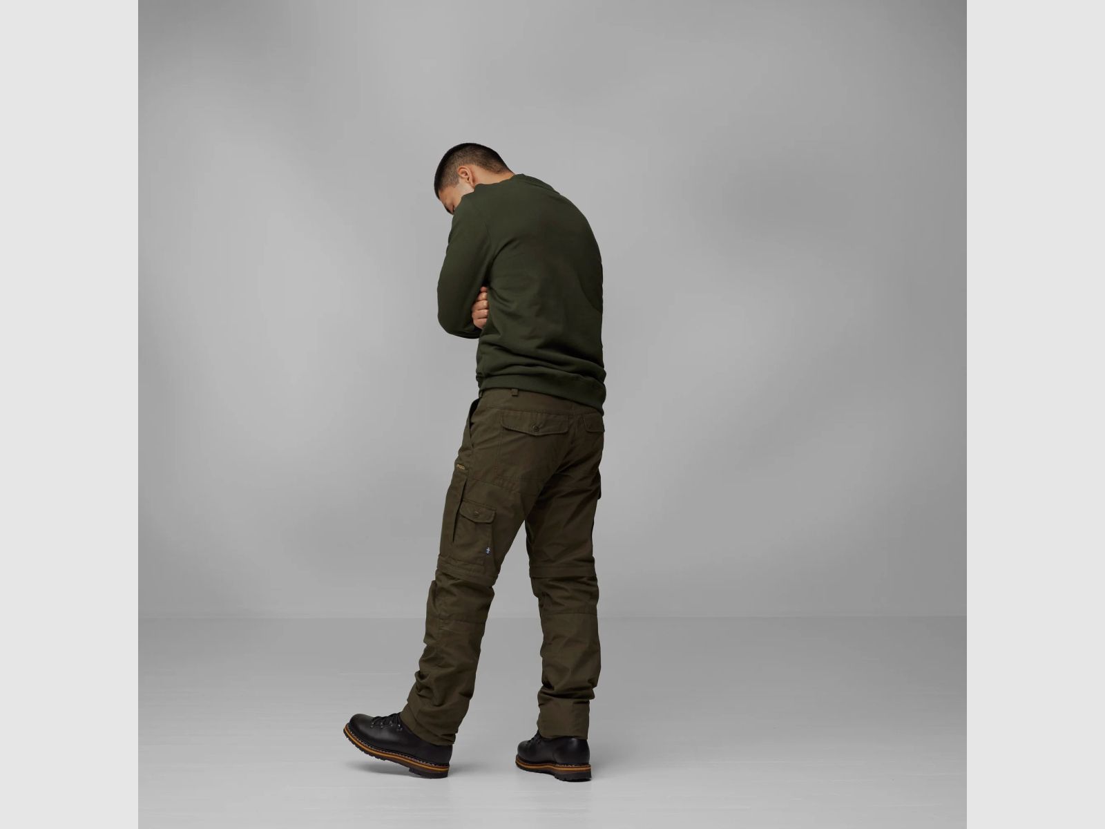 FJÄLLRÄVEN Karl Pro Zip-Off Spodnie M Ciemnoszare