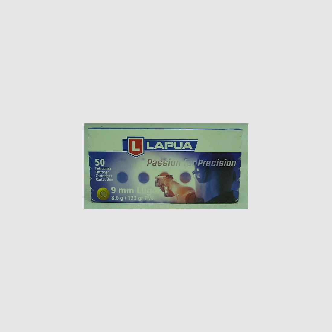 Lapua 9mmPara VM 8,0g/123gr - R381 (a50) schwach