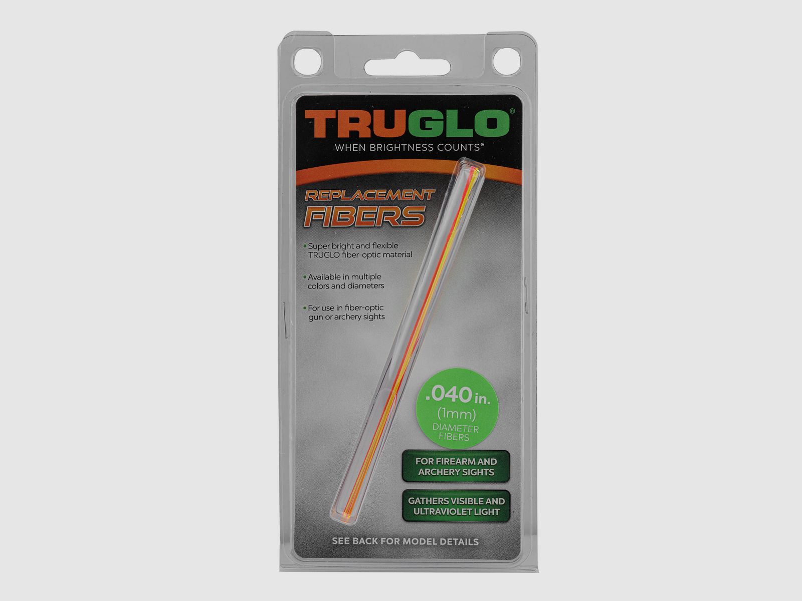 Set of 5 Assorted Monocolor Fluorescent Fiber Optics Truglo, image 4 of 18