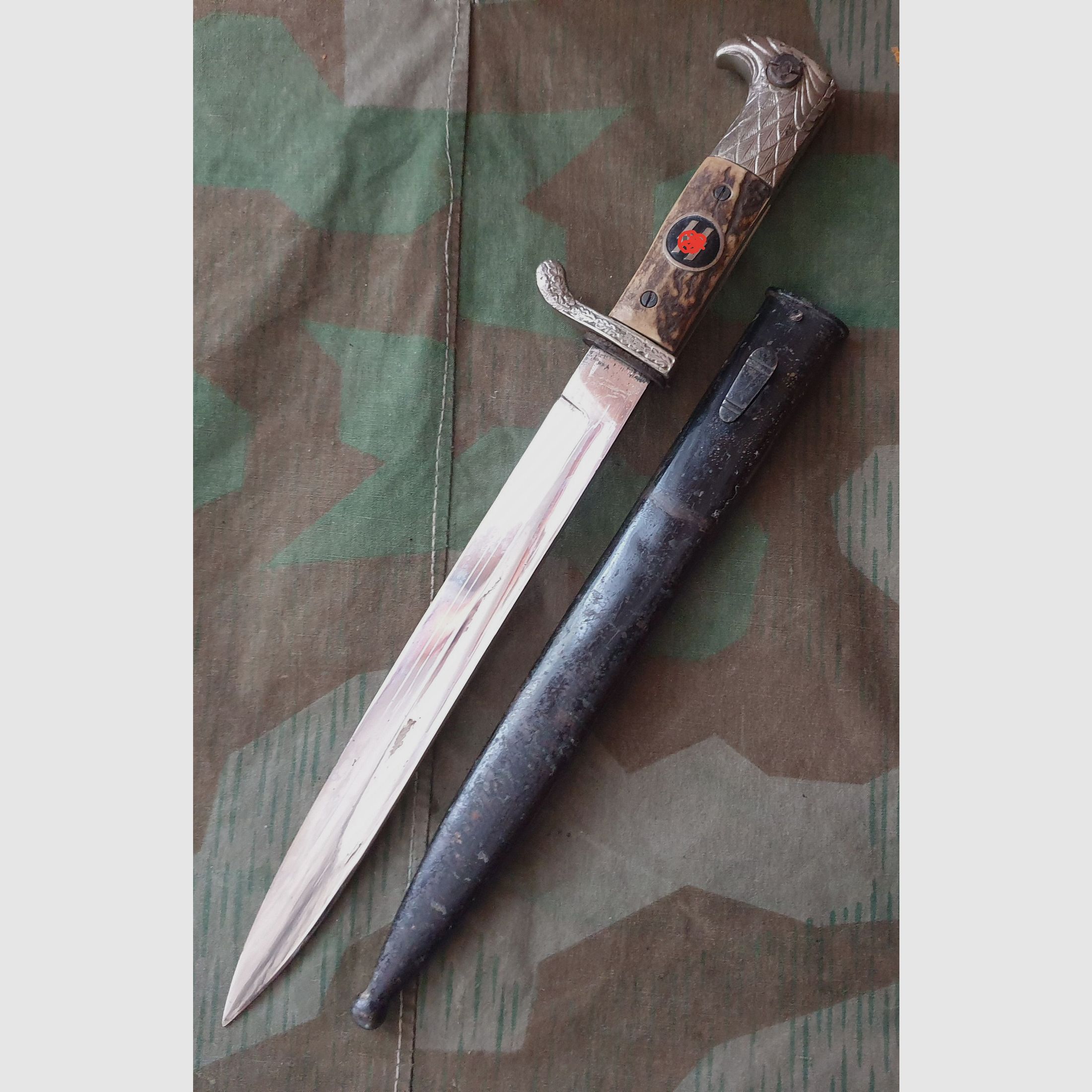 Unique Dress Bayonet WW2 / WWII K98 Extra Sidearm