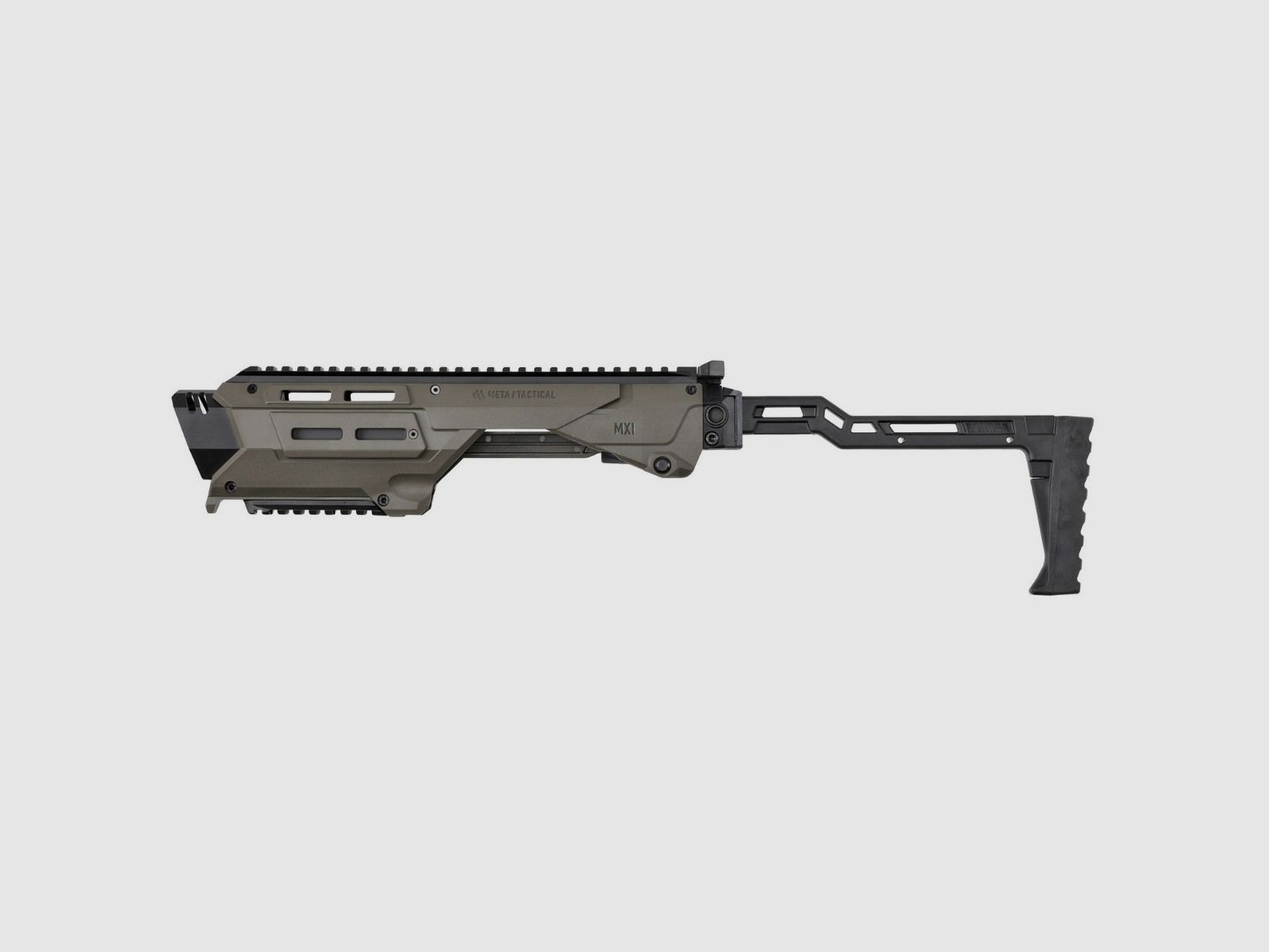 Meta Tactical – conversione MX-1 per pistole Glock, Ruger RXM e PSA Dagger – Verde – MX1-PSTK-GR, immagine 2 di 7