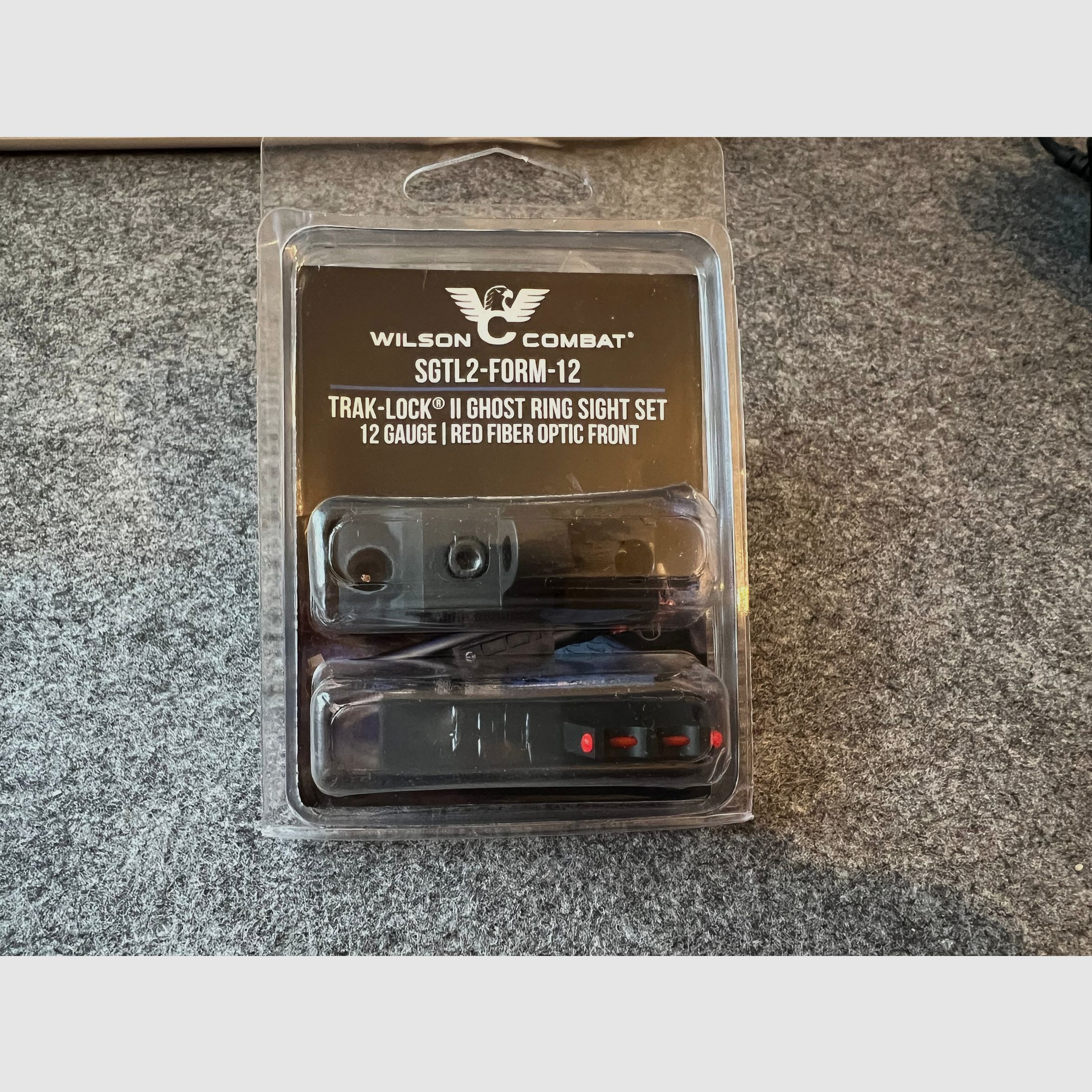 Wilson Combat TRAK-LOCK Ghost Ring Sight Set Remington 870