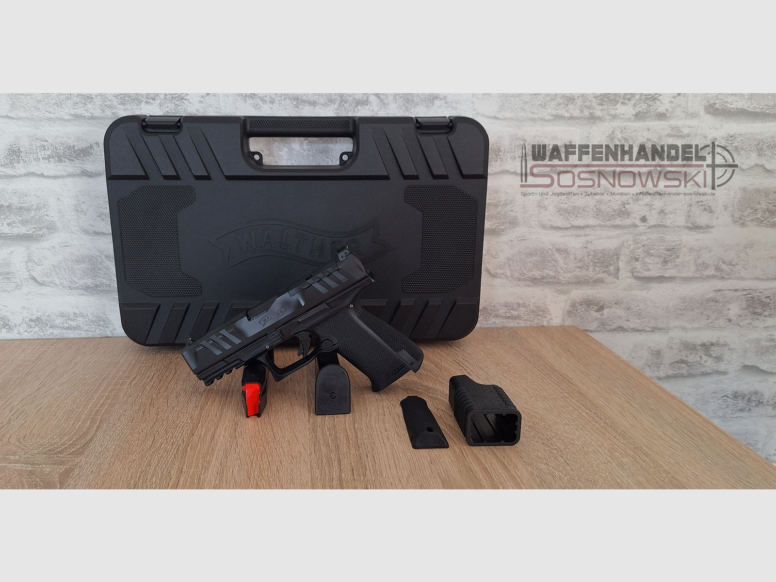 Pistola Walther PDP F-Serie OR 4" Femenina 9mm Luger