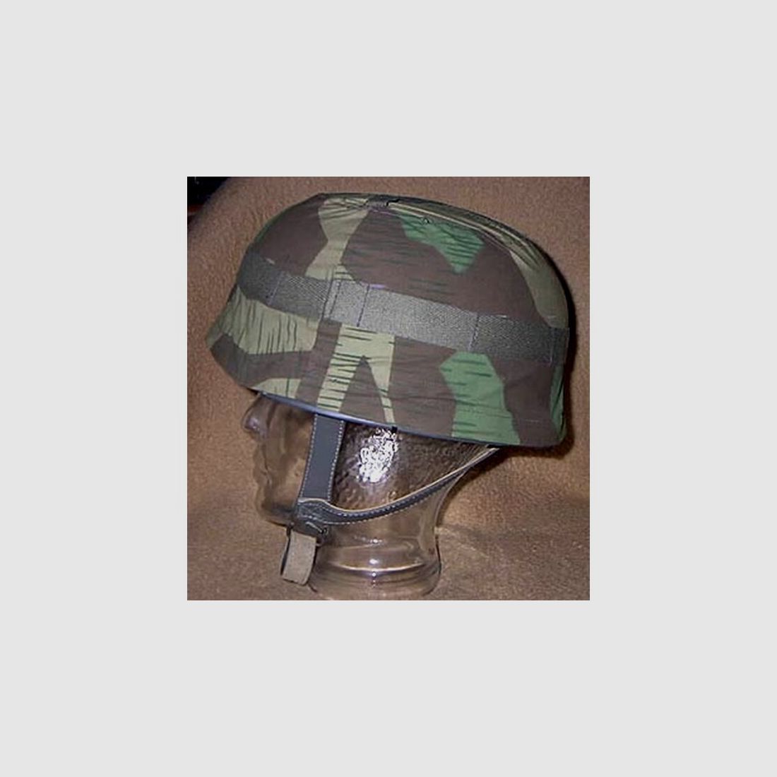 Tarnbezug für Fallschirmjäger-Stahlhelm Wehrmacht Repro !!!