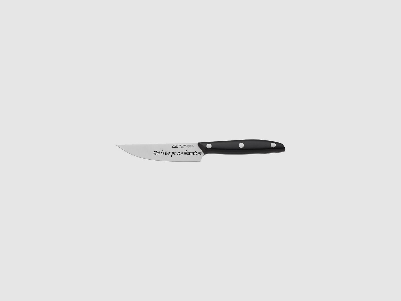 Due Cigni - Set 4 Stk. American Steak "Serie 1896" schwarz POM, Bild 3 von 4