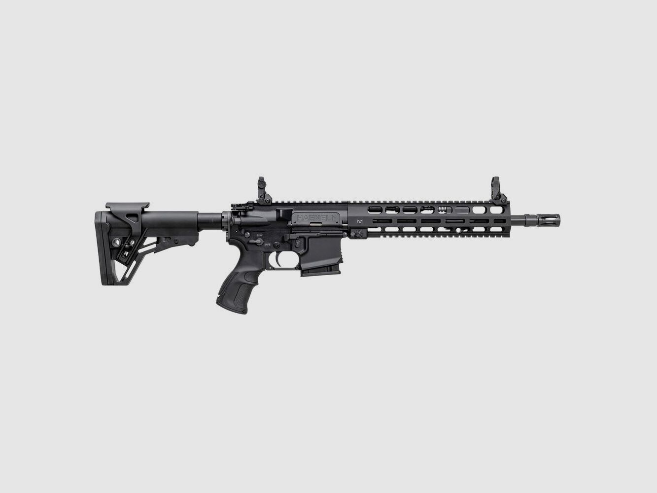 Haenel Semi-Automatic Rifle CR 223 M-LOK Handguard .223 Rem. Barrel Length 318 mm | Long Direct Trigger Black Not Sportingly Approved, image 1 of 2