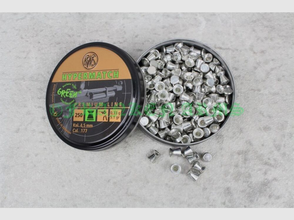 RWS HyperMatch 4,50mm 250 Stück Staffelpreise