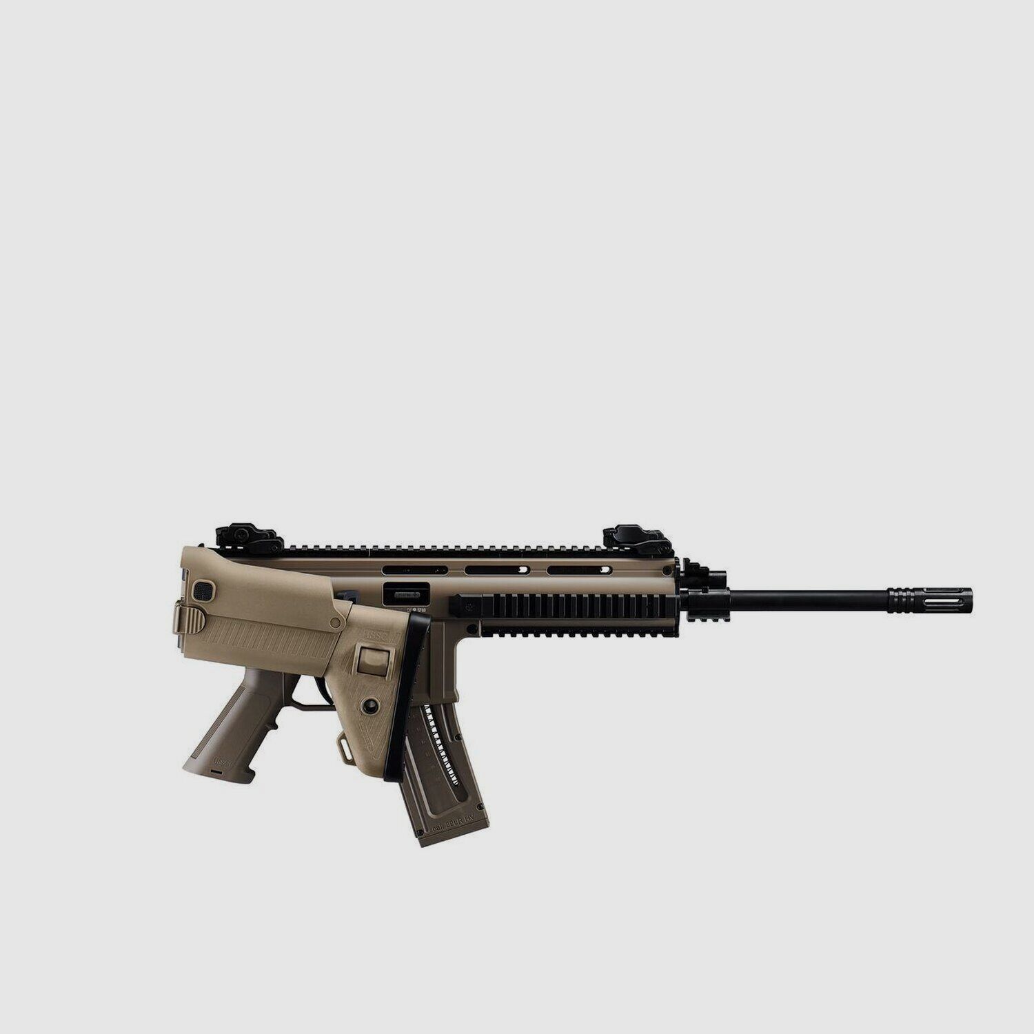 Rifle Issc Austria MK22 Standard Desert 22LR Folding Stock, image 2 of 2