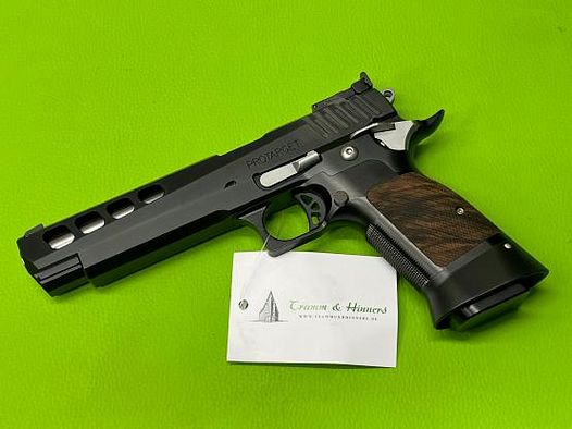 PROARMIS Mod. PROTARGET black - barrel length 6" - cal. 9mm Luger - target pistol - Tramm & Hinners Hamburg - sporting and hunting firearms