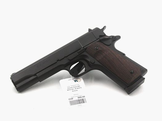 Pistole Tisas ZIG M1911A1, .45 ACP, 8 Schuss