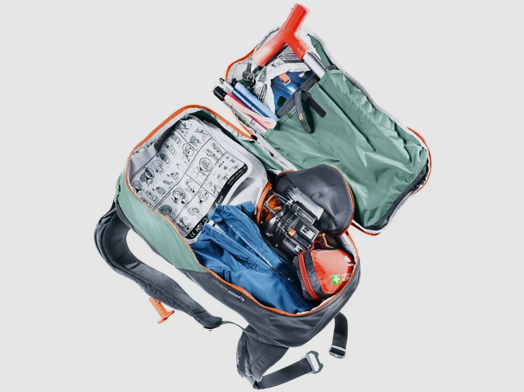 Deuter Alproof Lite 20 SL Grün, Blau, Schwarz, Bild 13 von 14