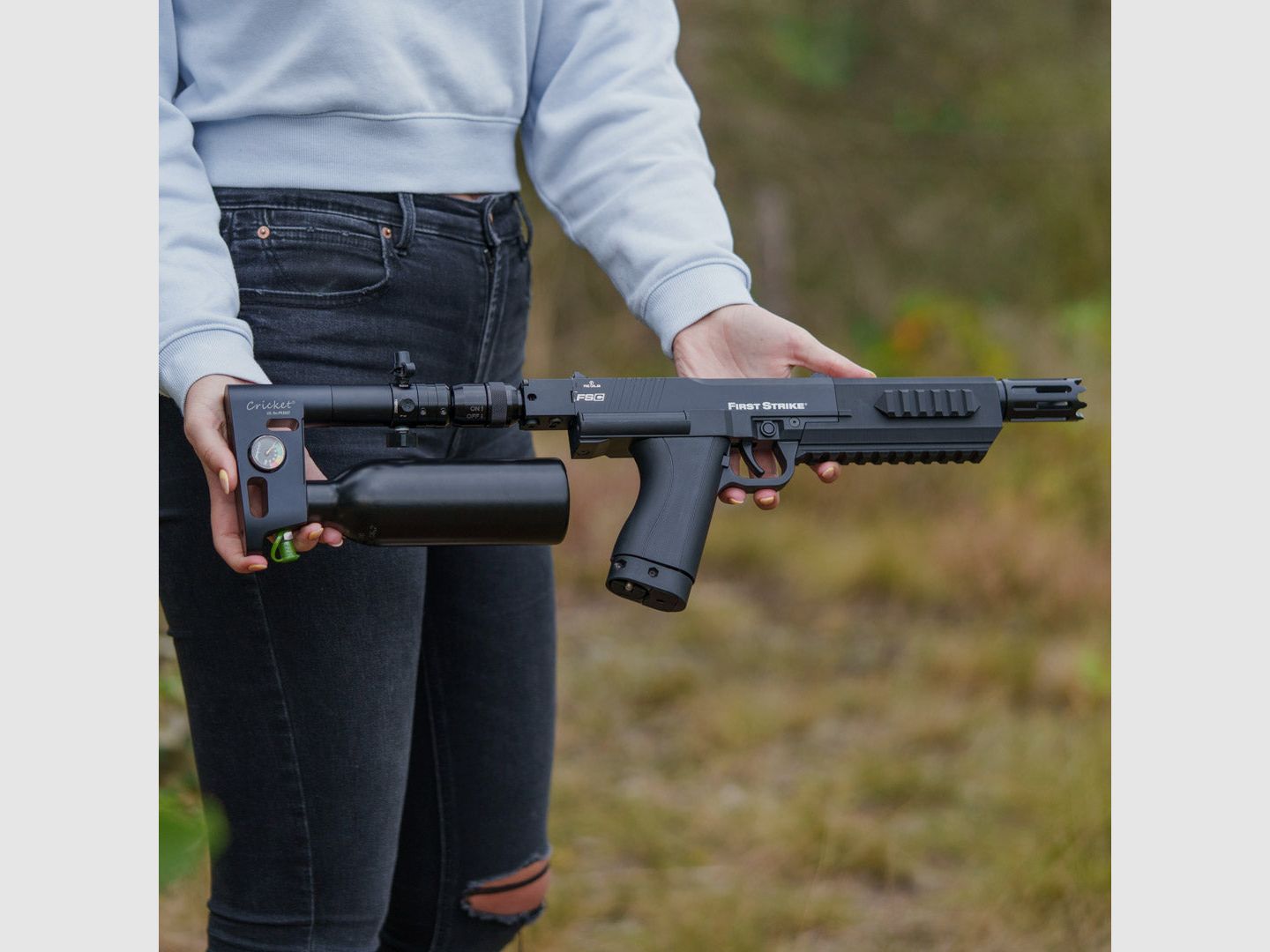 Huben Power U-Cricket Adapter/-KIT | 1100PSI | 360° | High Joule | M17 | FSC | FSC XP | Set or individual parts