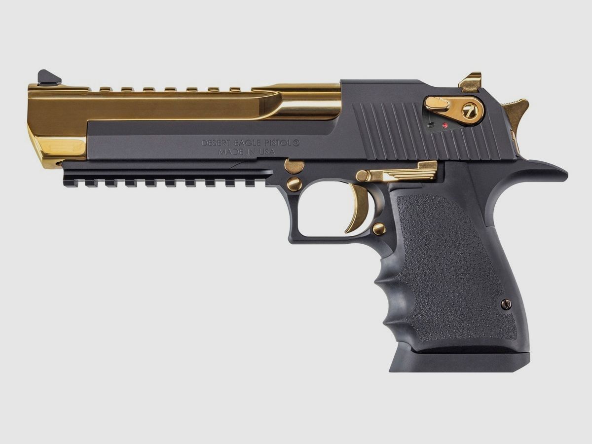 Desert Eagle XIX 6" Black/Titanium Gold L6