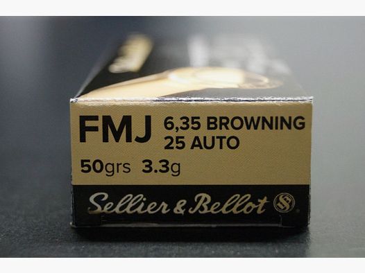 Sellier & Bellot 6.35 Browning