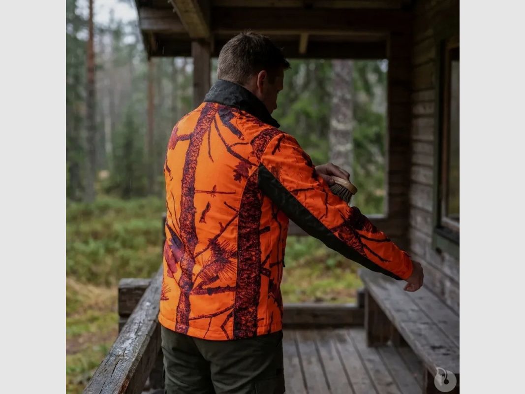 Treeland Maquisard Jacke orange Tarnung Wald - M bis 3XL, Bild 4 von 9