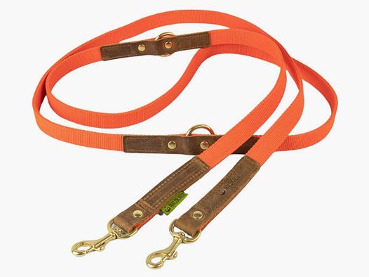 Waldkauz Umhängeleine ''Schlendrian'' / Länge 250cm Orange
