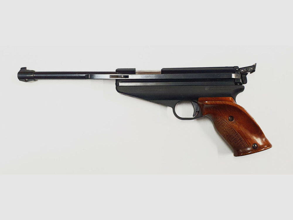 Feinwerkbau Feinwerkbau Mod. 65 4,5/.177 FWB 65 Mk. I , vierstellige Seriennummer, Federdruck / Seitenspanner