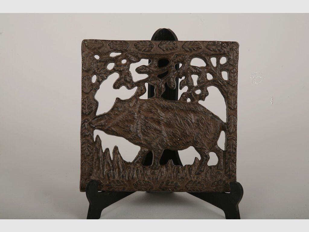 Lovergreen small pot coaster Sau wild boar