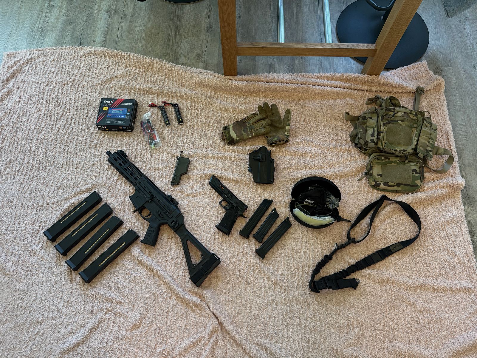 Airsoft Set ab 18 - mit Phylax Rookie x Double Edge Und Pit Viper + Gear