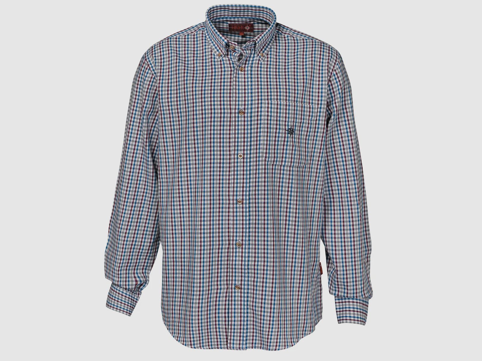 Idaho Hemd Country (Blauw Geruit)
