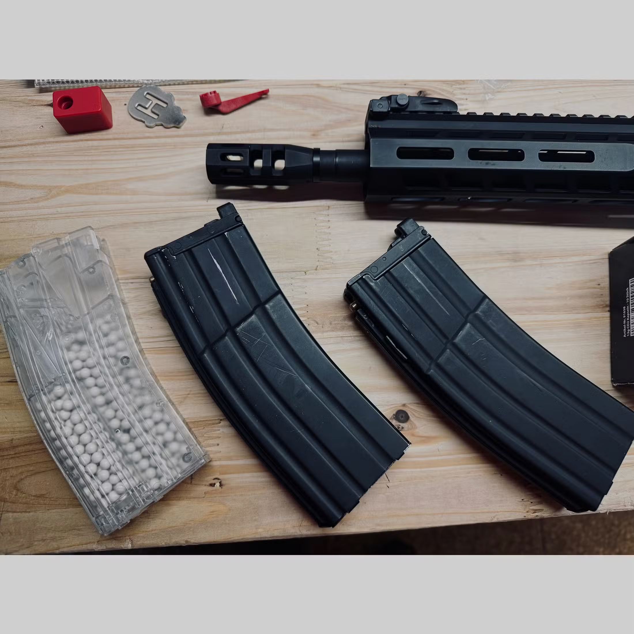 APS M4 X2 Xtreme Rifle Vollmetall GBox CO2BB 6mm BB schwarz