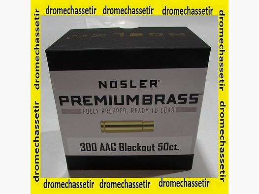 Lot van 50 messing hulzen Nosler kal. 300 AAC Blackout